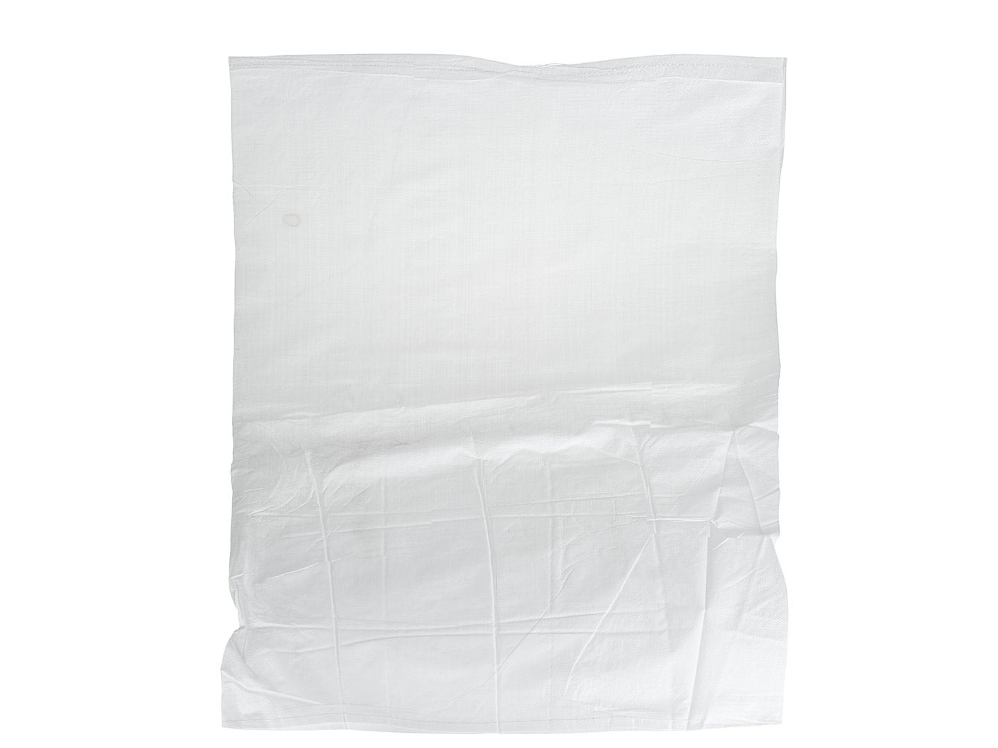 Set saci tesuti din polipropilena, 80 x 125 cm, capacitate 80 kg, alb, 100 bucati, Geko G71985A