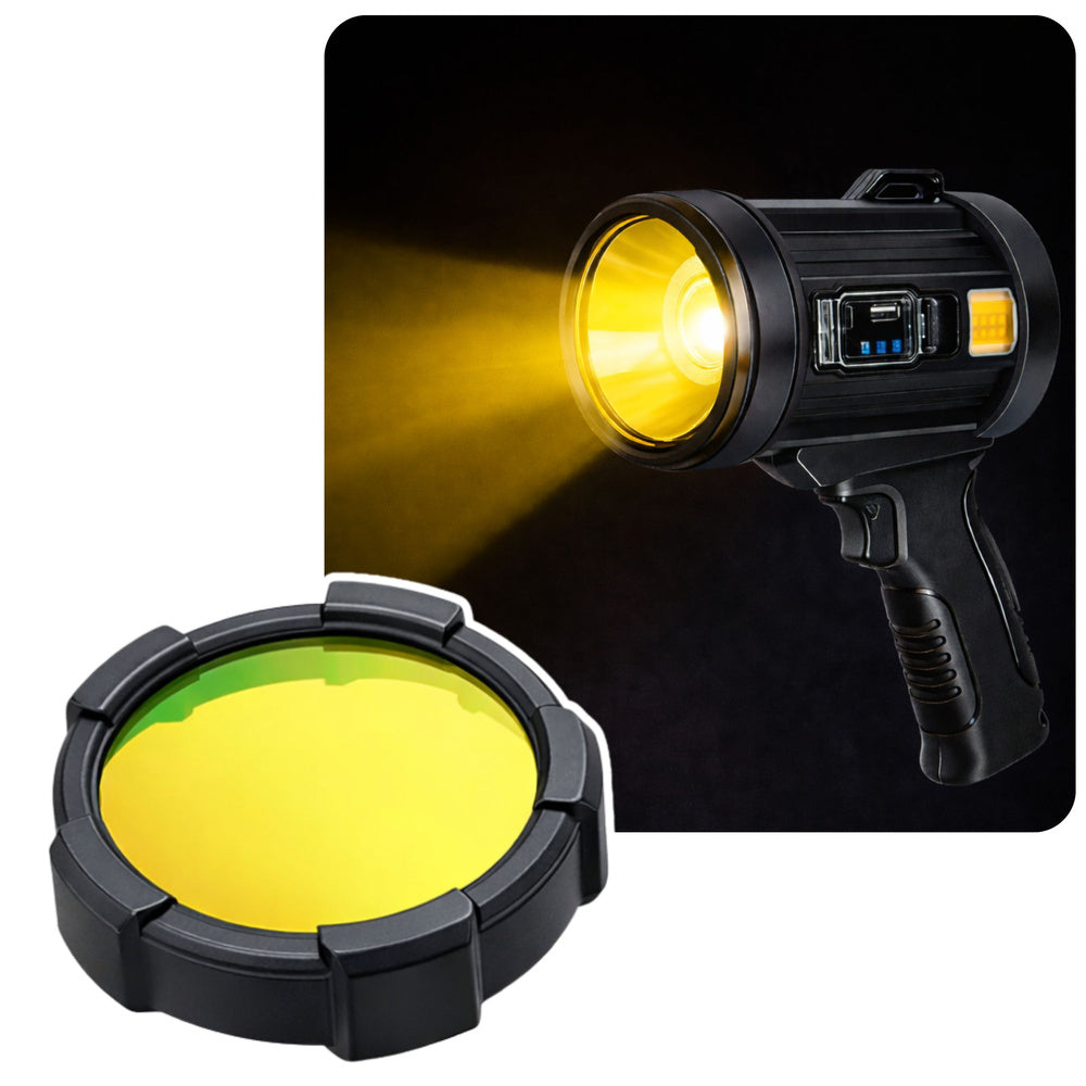 Lanterna LED cu 6 moduri, filtre interschimbabile, Lean 27713