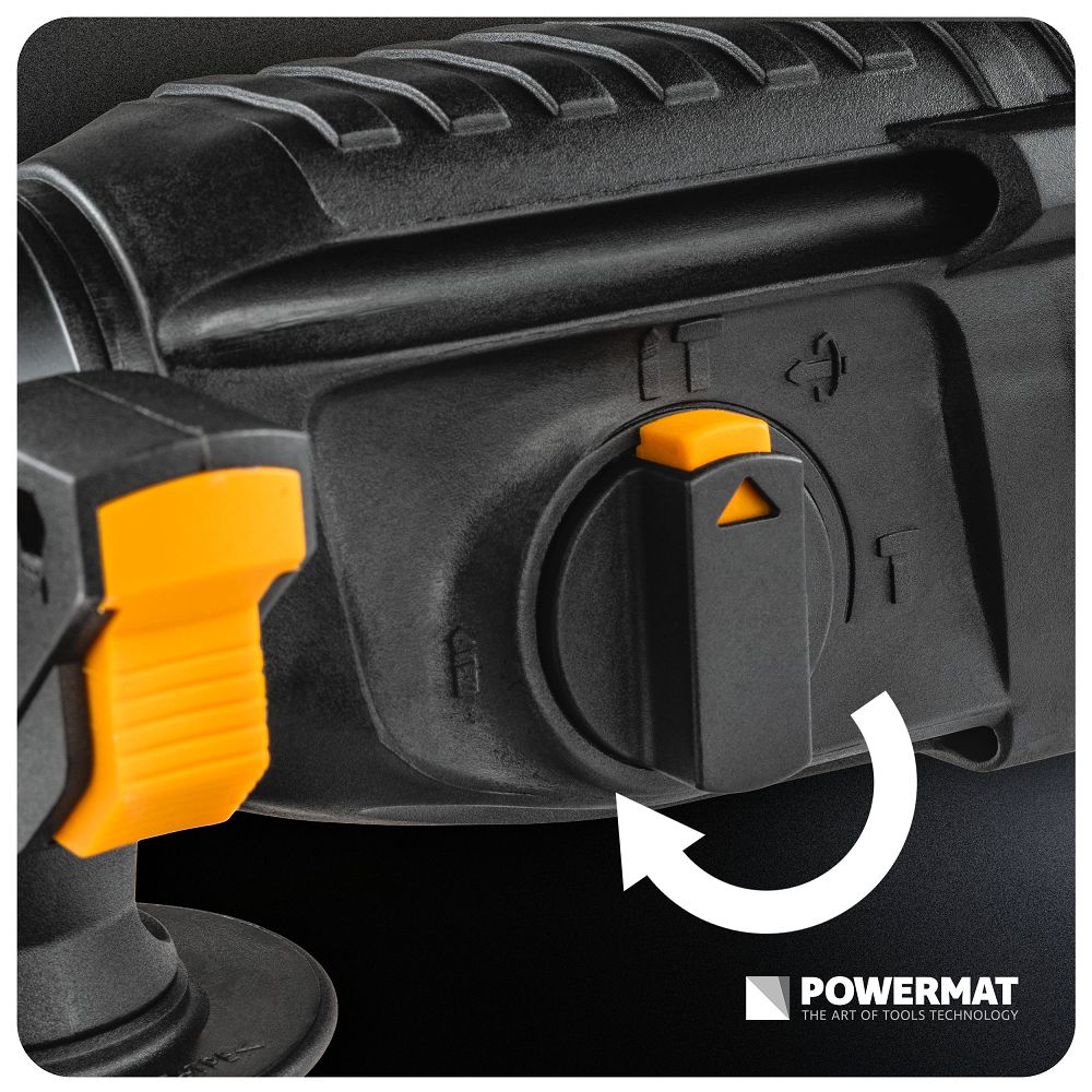 Ciocan rotopercutor PM-MWU-2600T, 2600 W, Powermat PM1511