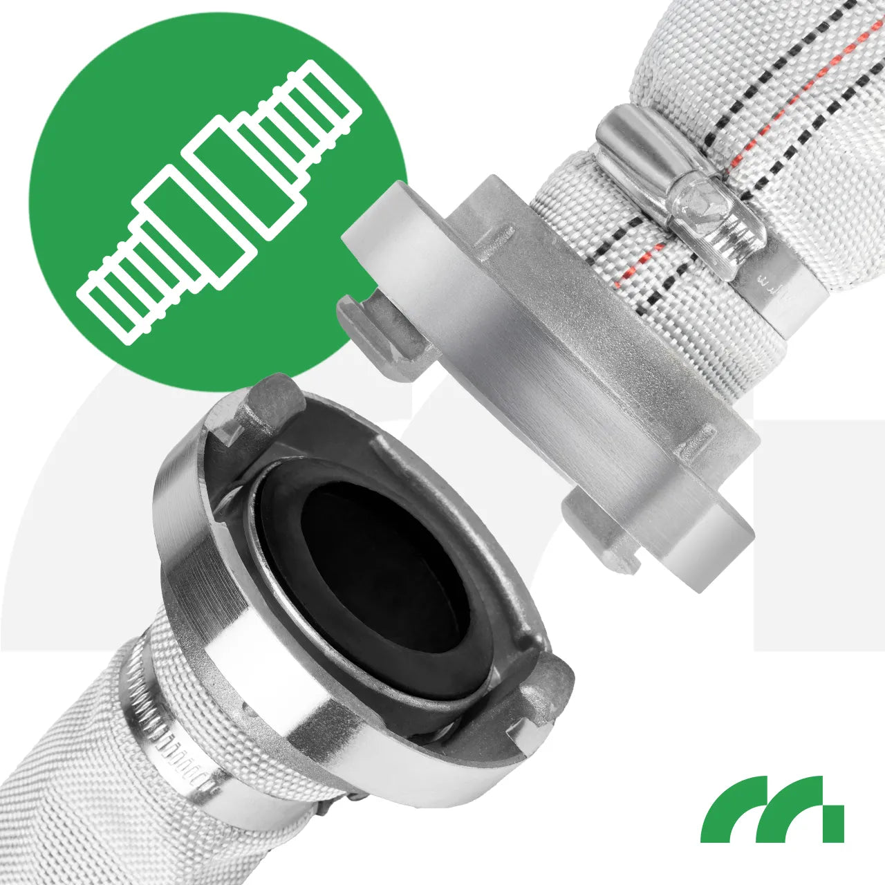 Furtun de umplere MasterHose300, 2 x 30 m, 8 bar, MalTec 112821