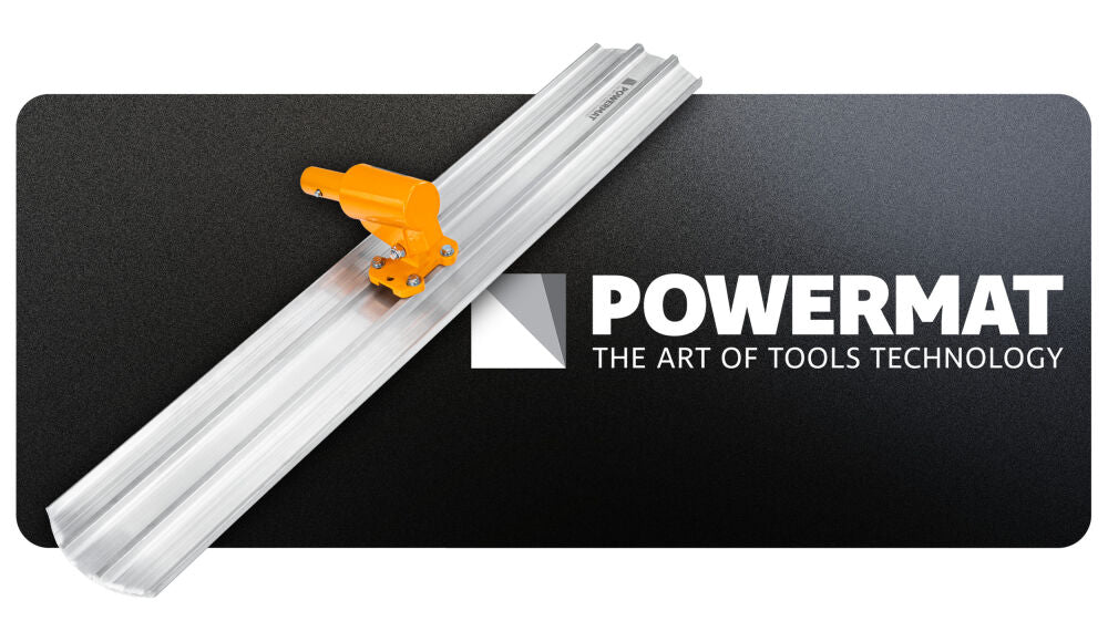 Rigla manuala pentru finisarea betonului PM-LDB-120T, 120x20cm / 5.4m, Powermat PM1637