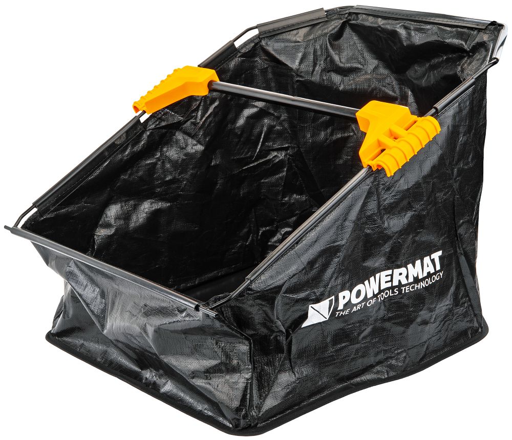 Colector manual de frunze PM-ZDL-530M, 0-40 mm, latime de lucru 530 mm, capacitate cos 100 l, Powermat PM1391