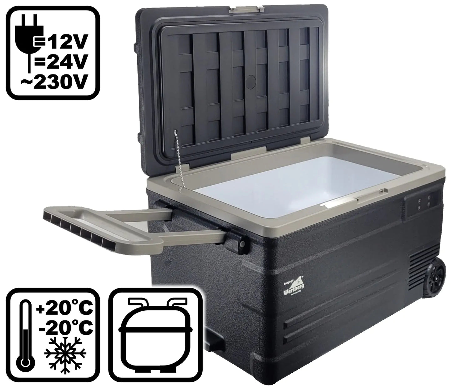 Lada frigorifica portabila cu compresor Wertberg LT 7.75 BT, Harder HD0114