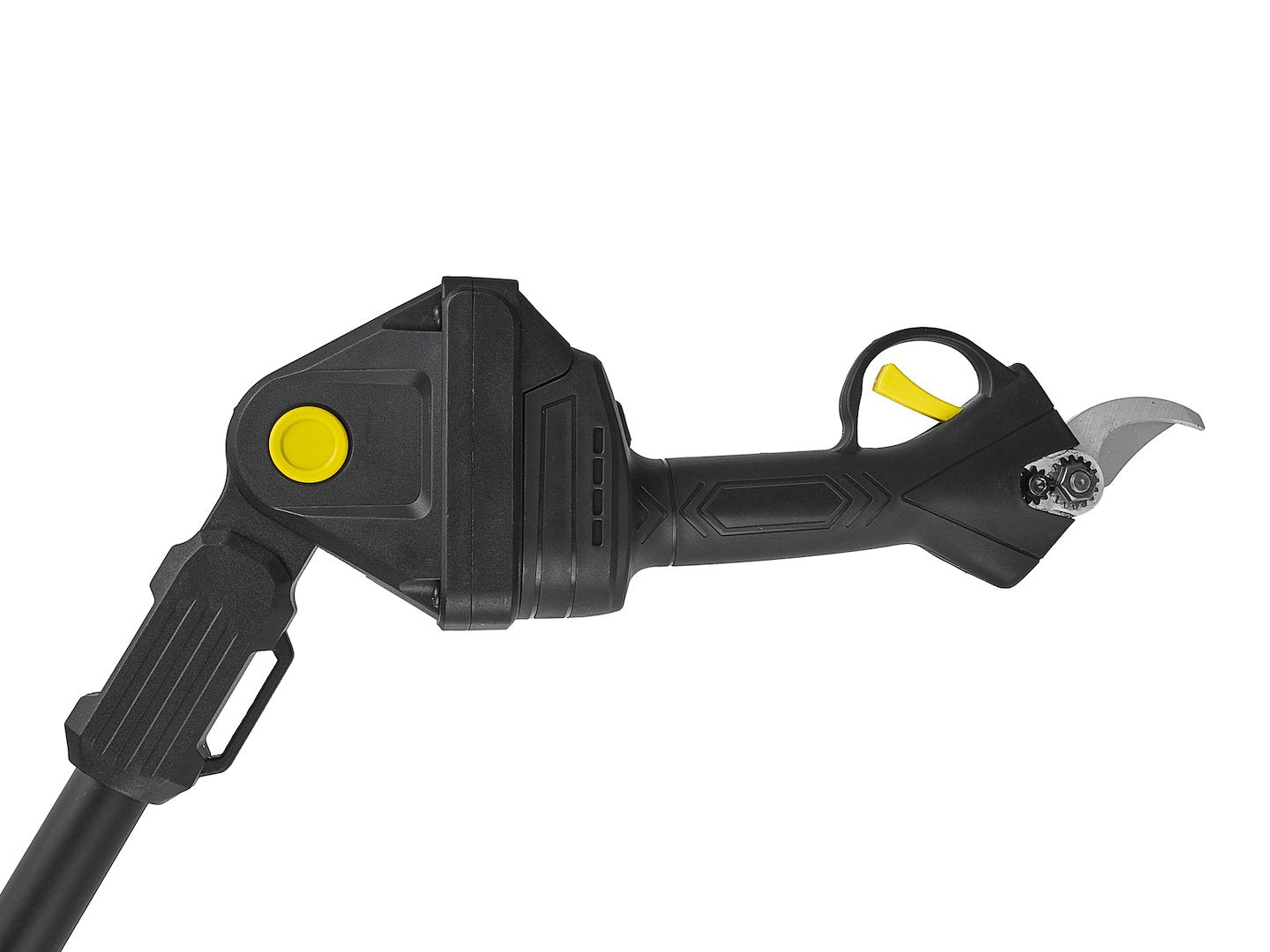 Foarfeca de gradina electrica cu tija telescopica, 1.65 - 2.50 m, 30 mm, 2 x 2 Ah, 21 V, Geko G80663