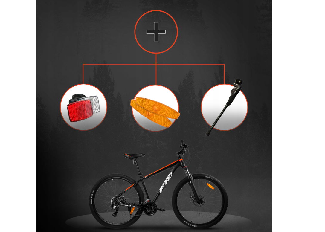 Bicicleta MTB29 XW14 Black, cadru 18", roti 29", MalTrack 112734