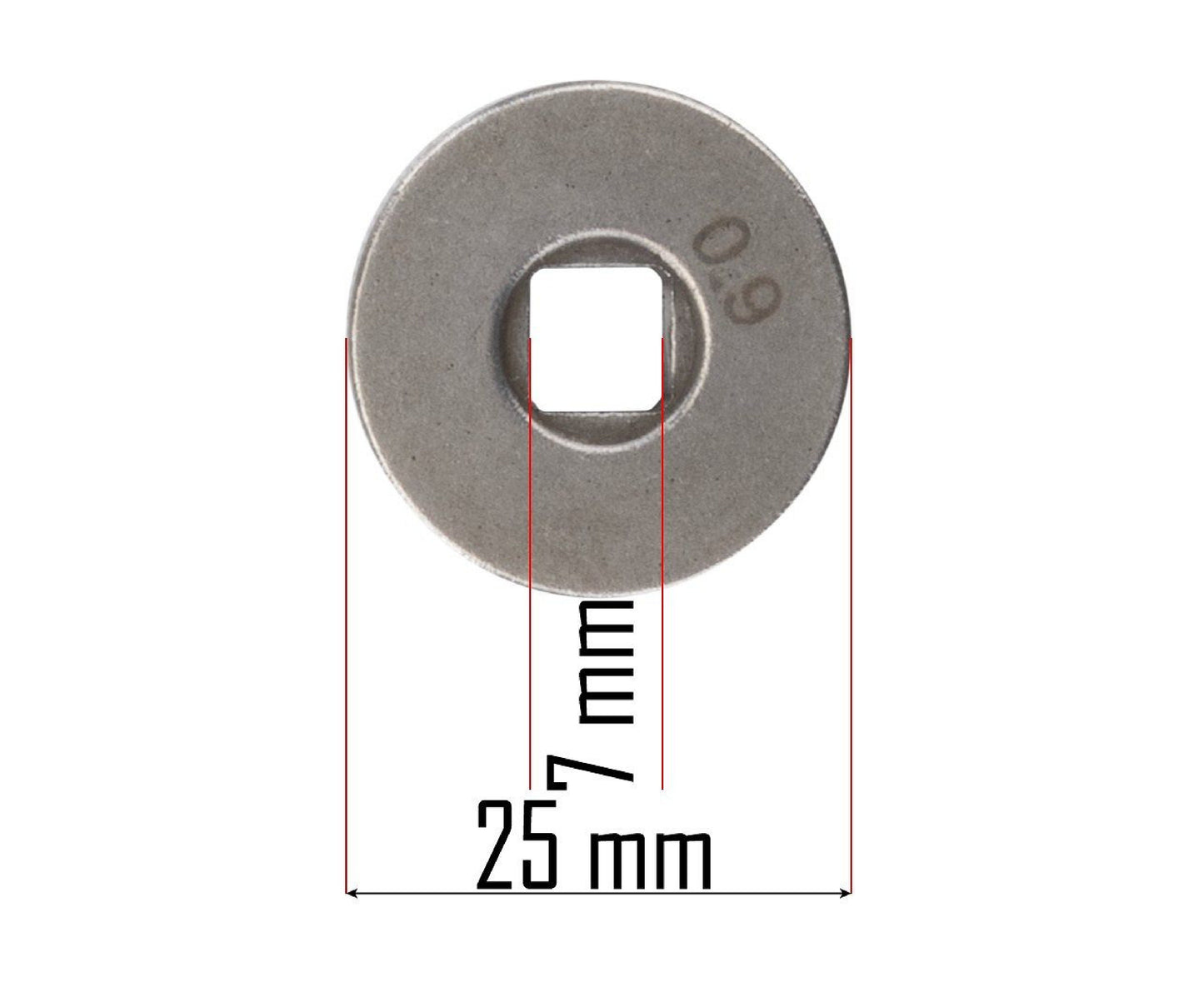 Rola pentru aparat de sudura MIG, Red Technic RTMSTF0001-RL