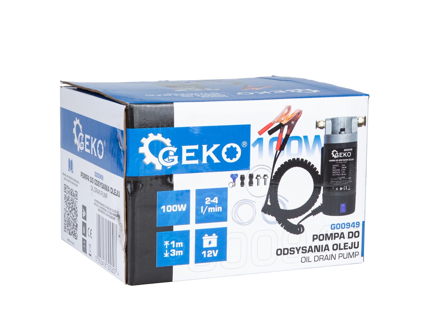 Pompa extractie ulei, 12 V, Geko G00949