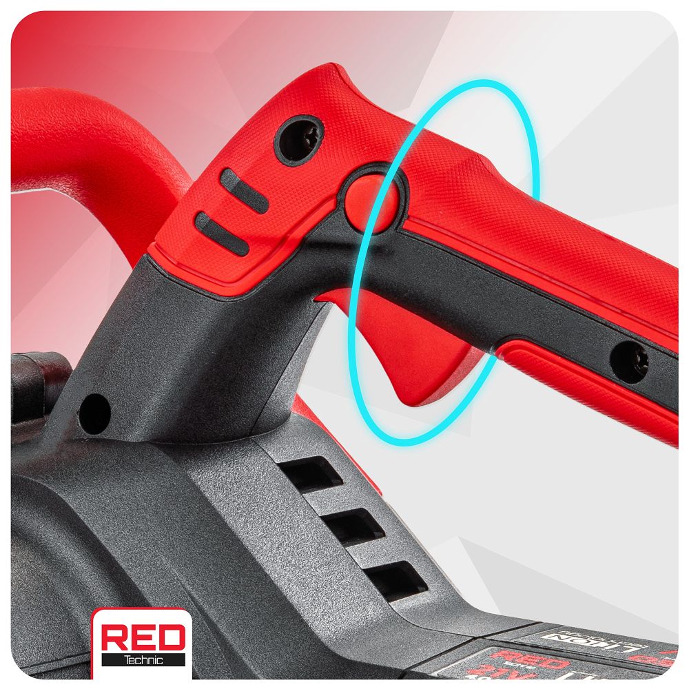 Drujba electrica pe acumulator, 4 Ah, 350 W, Red Technic RTPAK0124