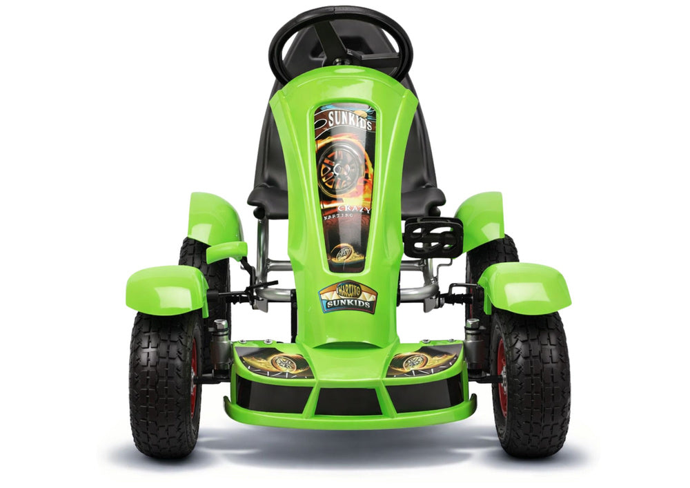 Kart cu pedale F618, verde, Lean 25079