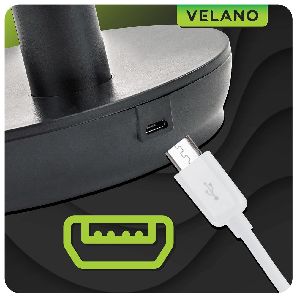 Ventilator de birou Velano, 2000 mAh, Powermat VELWEBS0009