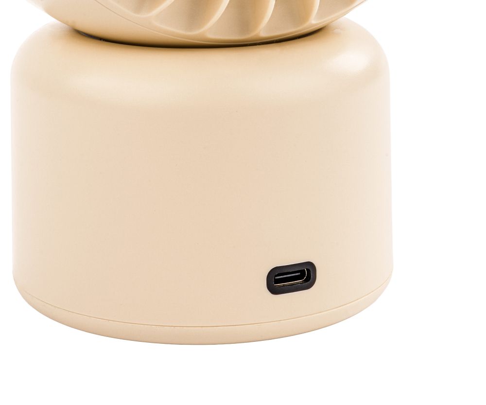 Mini ventilator de birou Velano, capacitate baterie 3600 mAh, Powermat VELWEBS0010