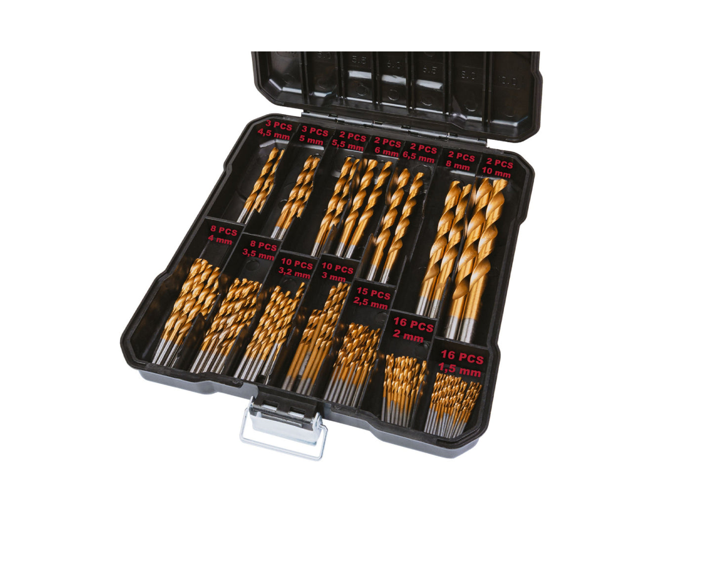 Set burghie pentru metal, 99 bucati, Raider 150697