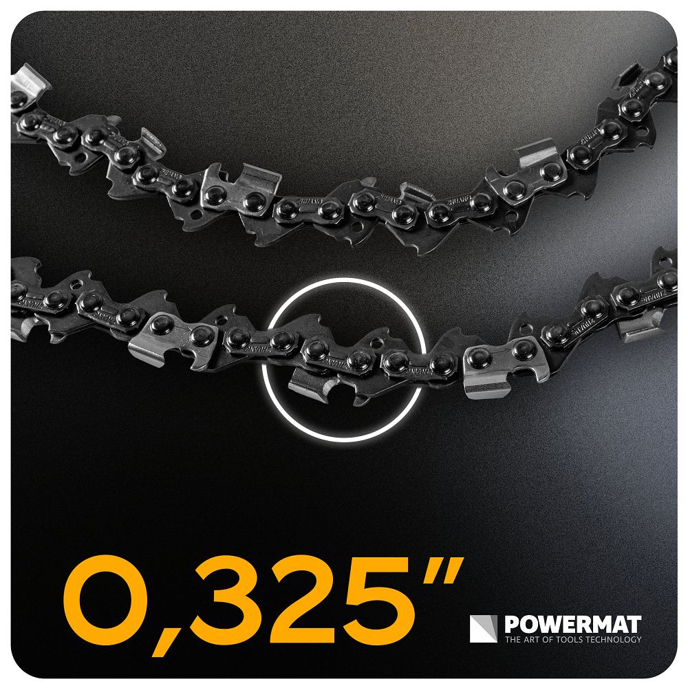 Lama ghidaj fierastrau cu 2 lanturi PM-PR-18.72.2M, Powermat PM1541