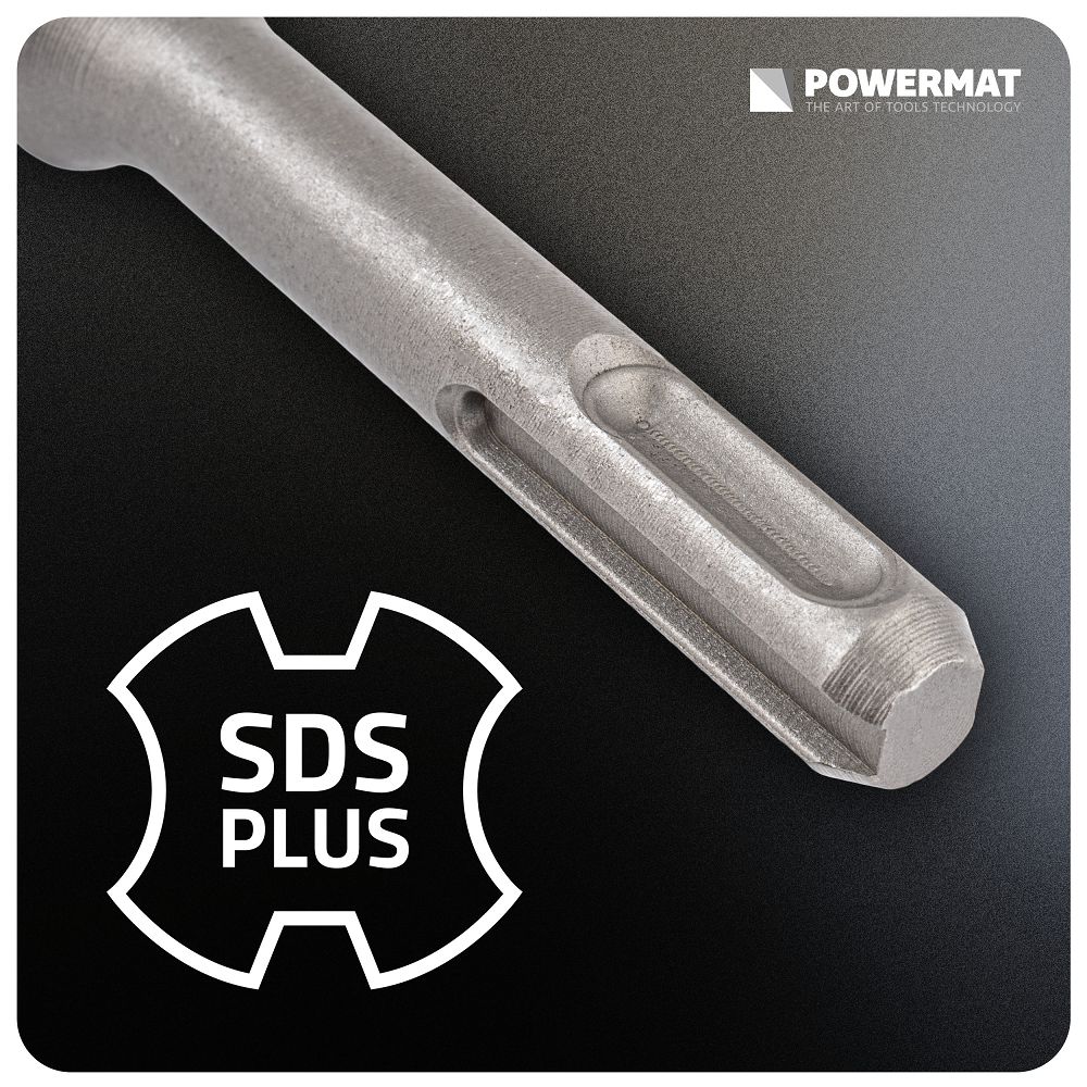 Set dalti SDS-plus PM-ZD-5T, 5 bucati, Powermat PM1490