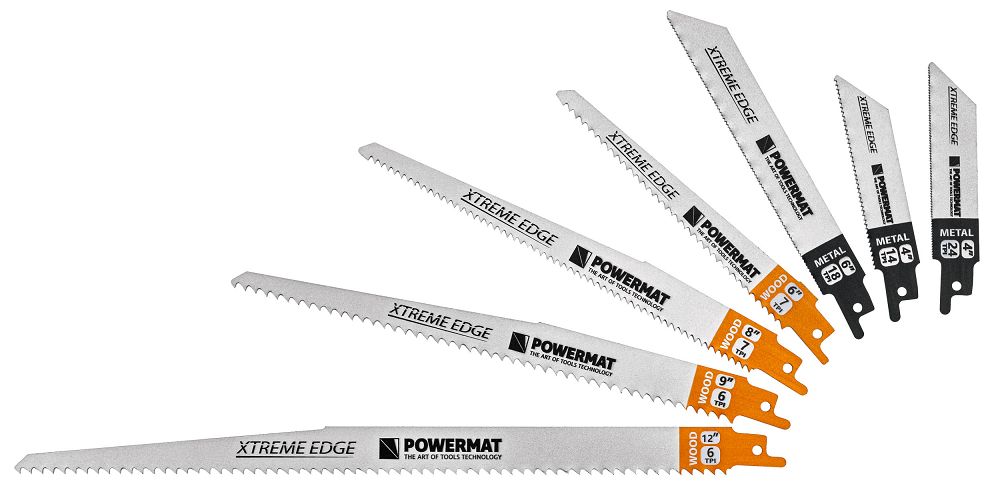 Set lame fierastrau tip sabie PM-ZBDP-28T, 28 bucati, Powermat PM1374