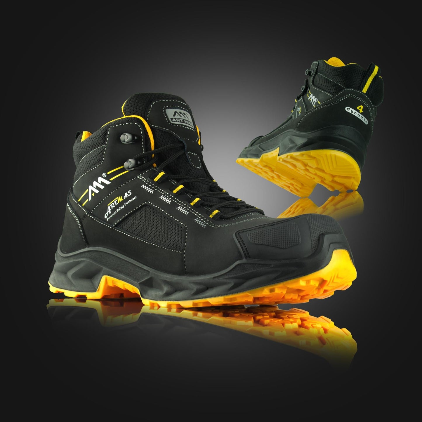 Bocanci de protectie Black-Point BT, marimea 46, Artmas ART902038