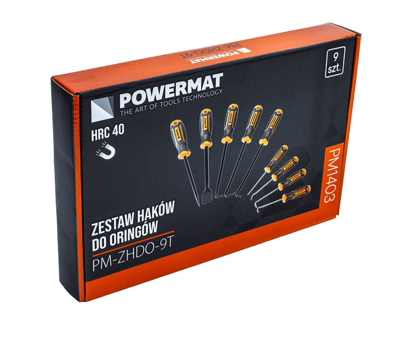 Set surubelnite pentru extras garnituri PM-ZHDO-9T, 9 bucati, Powermat PM1403