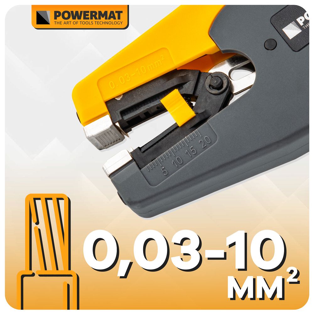 Cleste pentru dezizolare cabluri PM-SI-1T, 5-20 mm, Powermat PM1437
