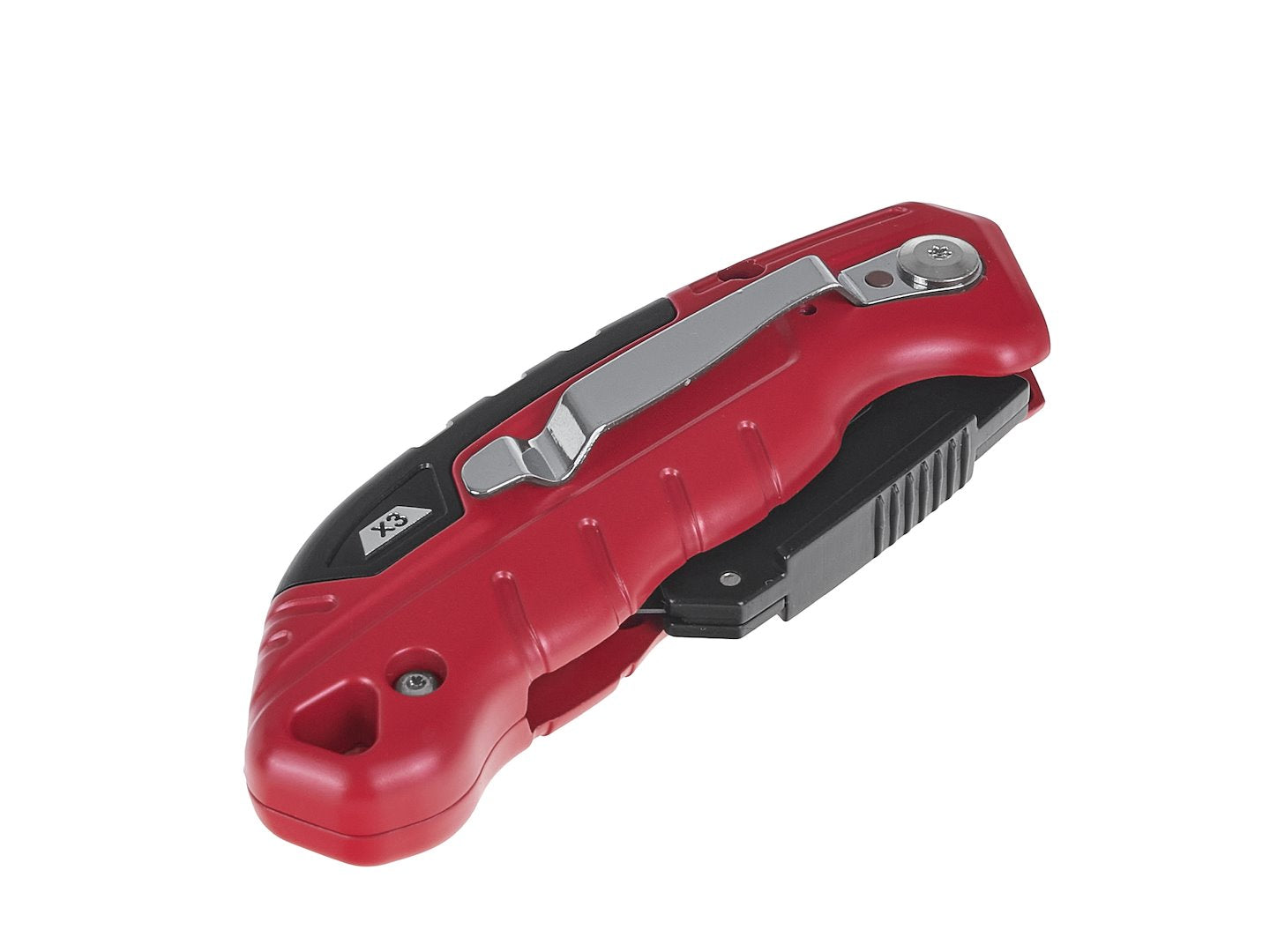 Cutter pliabil cu lama trapezoidala SK2H, 60 x 19 x 0.6 mm, Tvardy T00087A