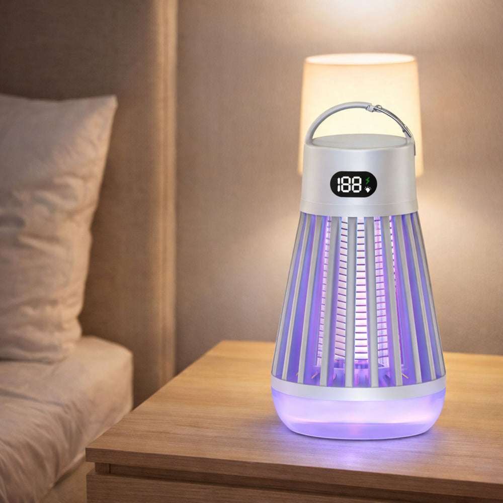 Lampa electrica UV anti-tantari, alb, Lean 28882