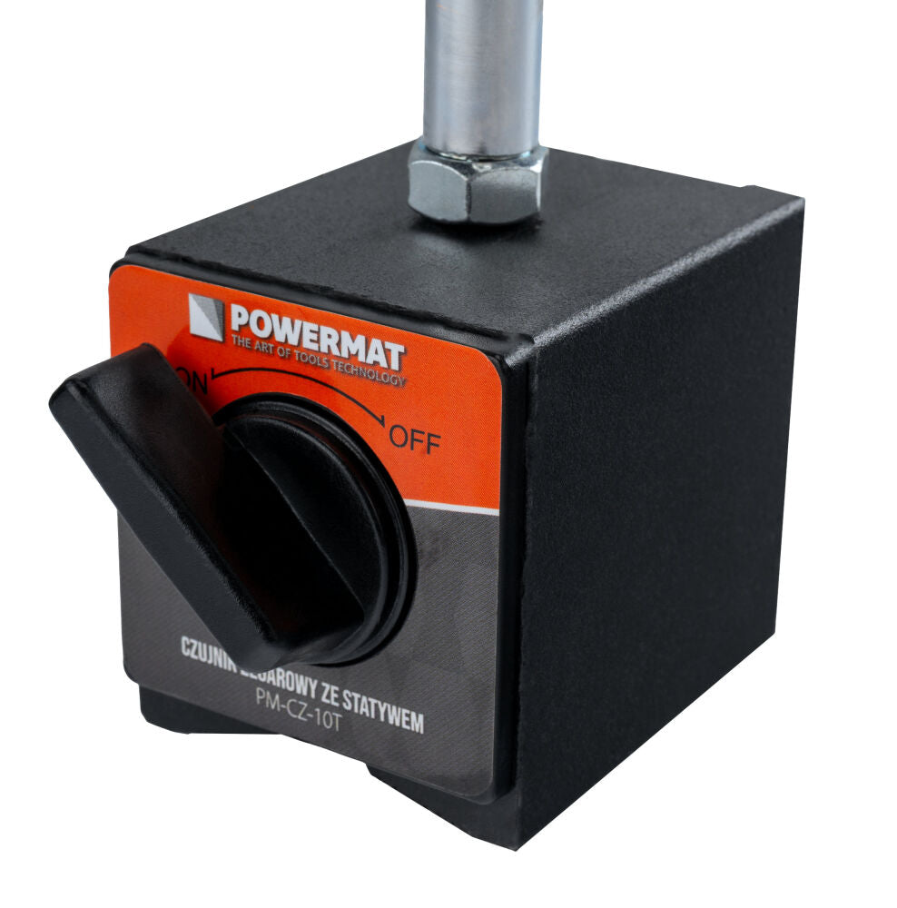 Set ceas comparator cu suport magnetic PM-CZ-10T, 0-10 mm, Powermat PM1521
