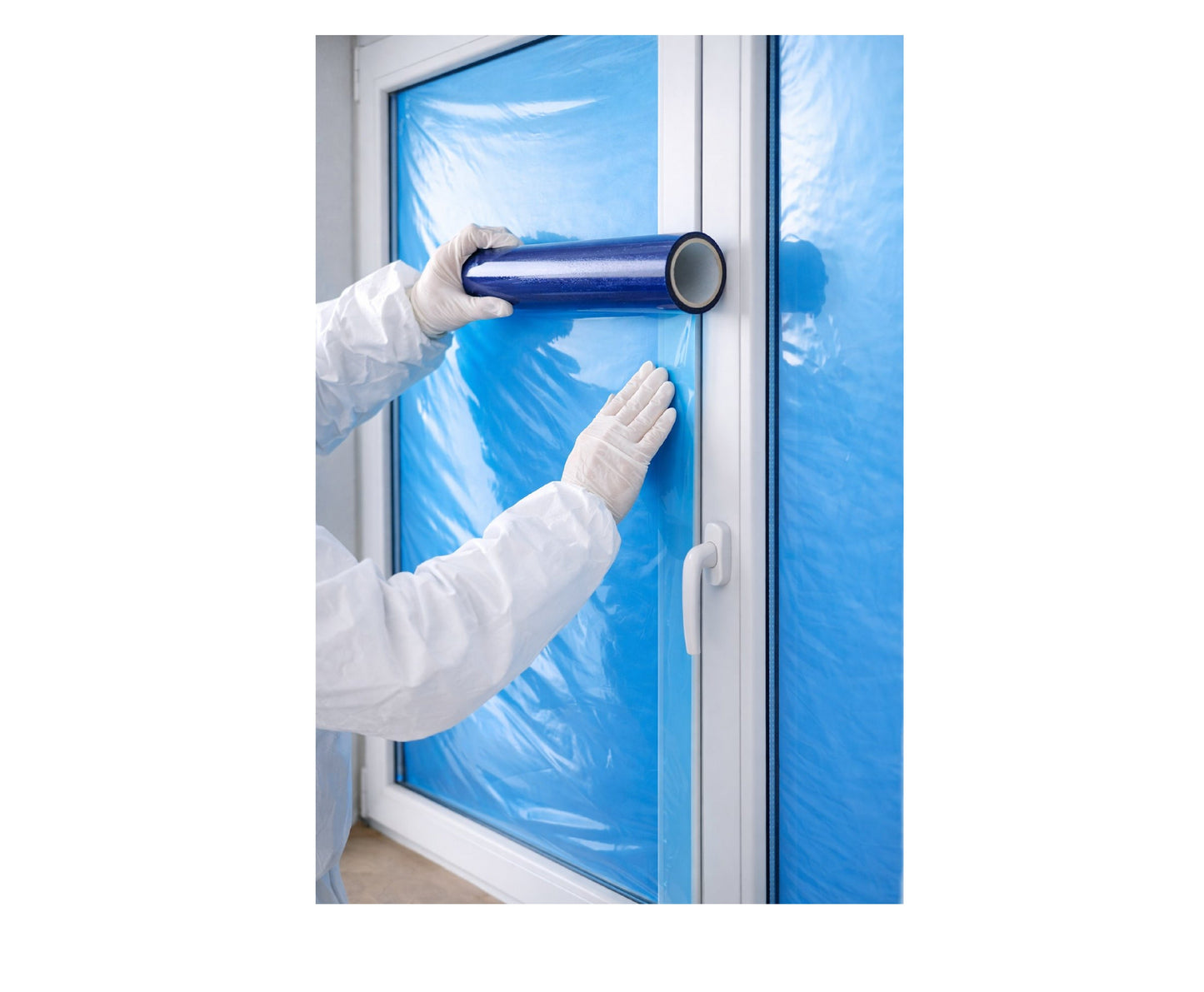 Folie de protectie autoadeziva pentru geamuri, 50 cm x 50 m, Geko G66401