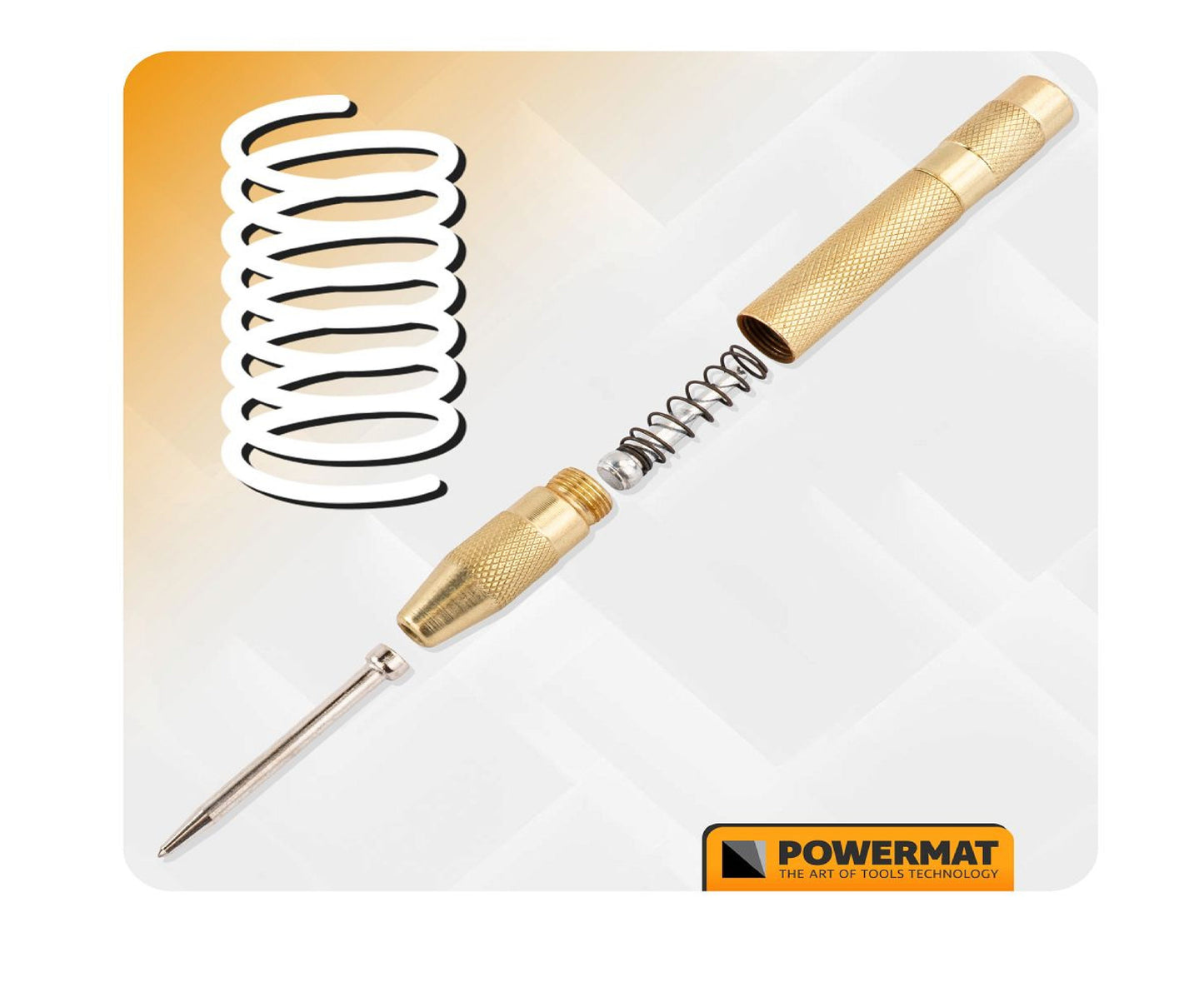 Punctator automat PM-PAU-2T, 125 mm, Powermat PM1461