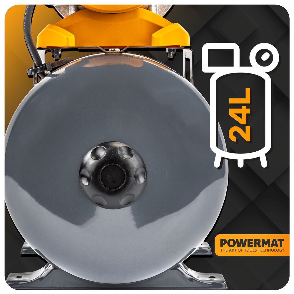 Hidrofor 24 l 900 W PM-HD-24J, Powermat PM1354
