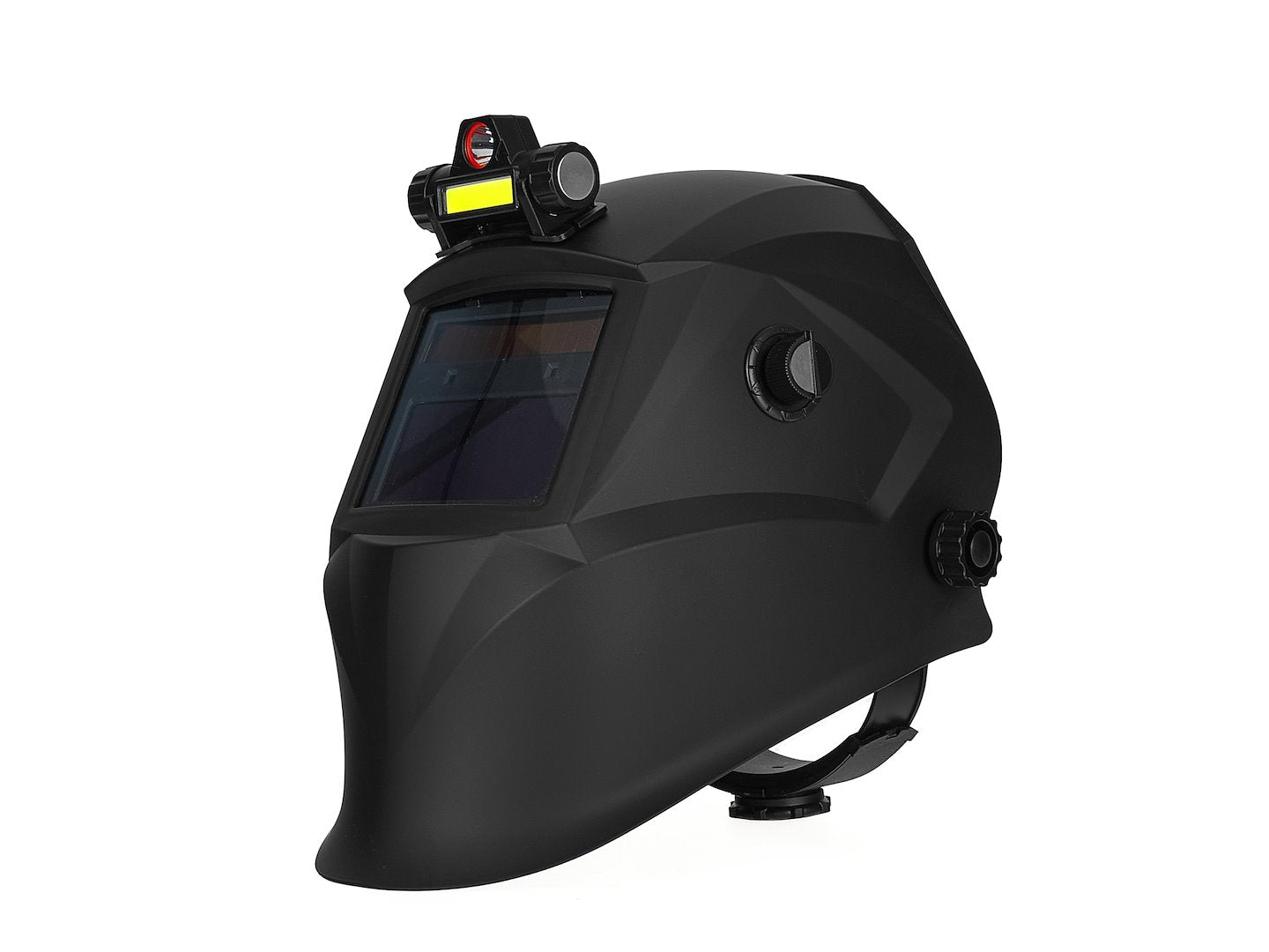 Masca de sudura cu autointunecare si lanterna, Geko G01881