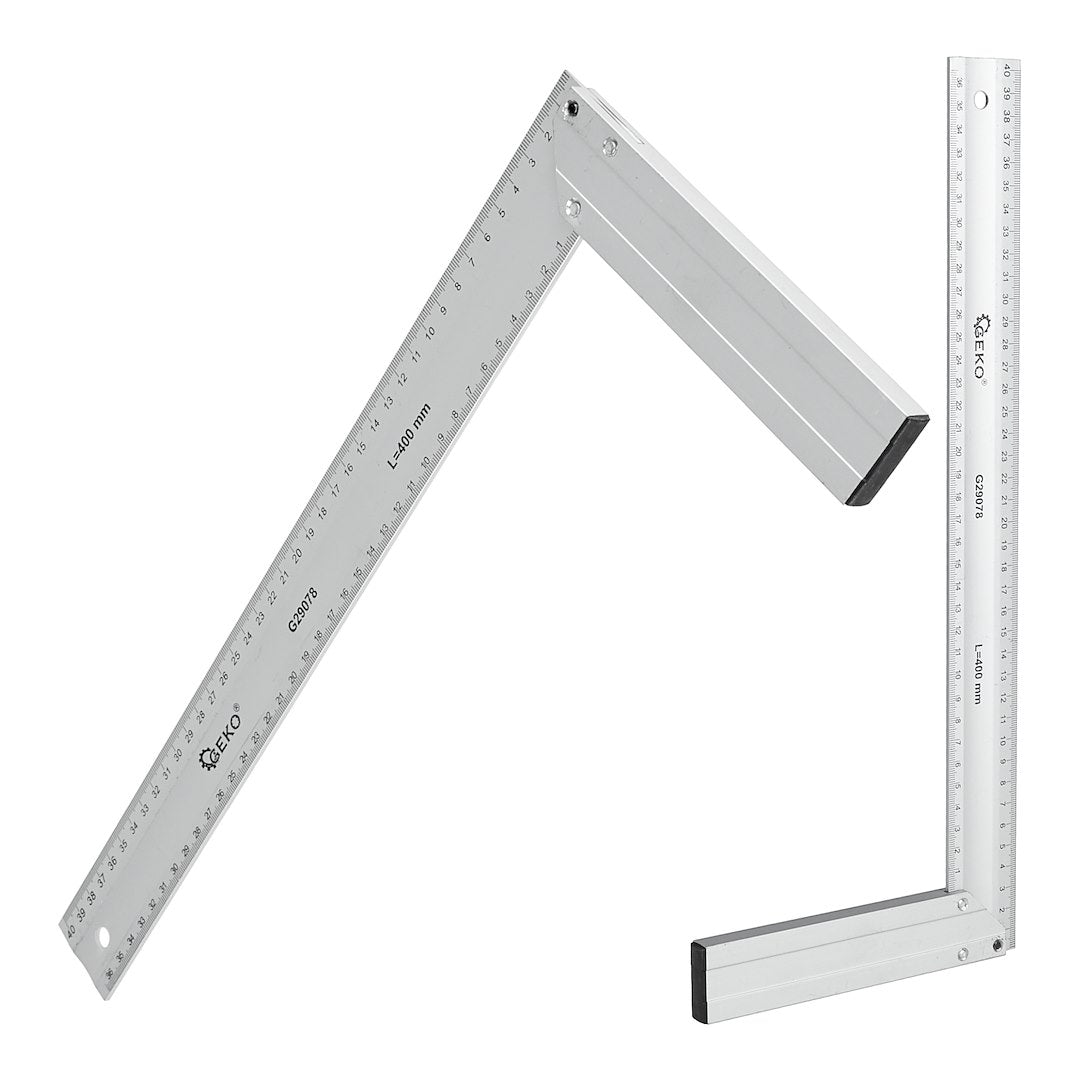 Echer de tamplarie din aluminiu, 400 mm, Geko G29078