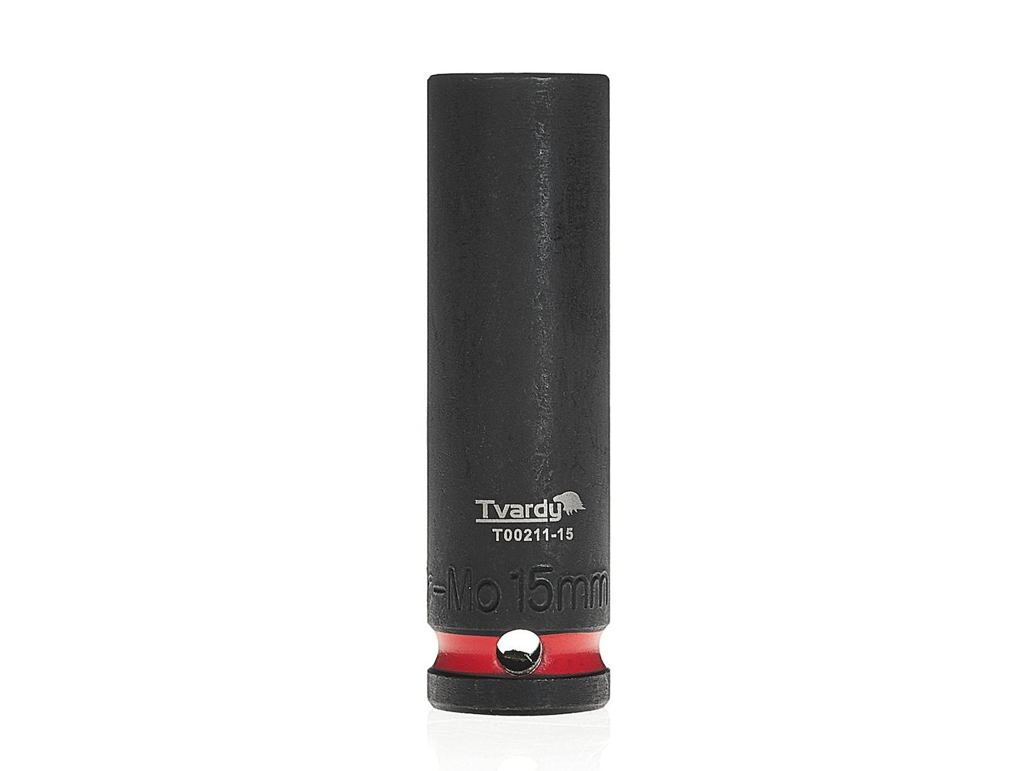 Cheie tubulara de impact lunga in 6 puncte 1 / 2", 15 mm, Cr-Mo, Tvardy T00211-15