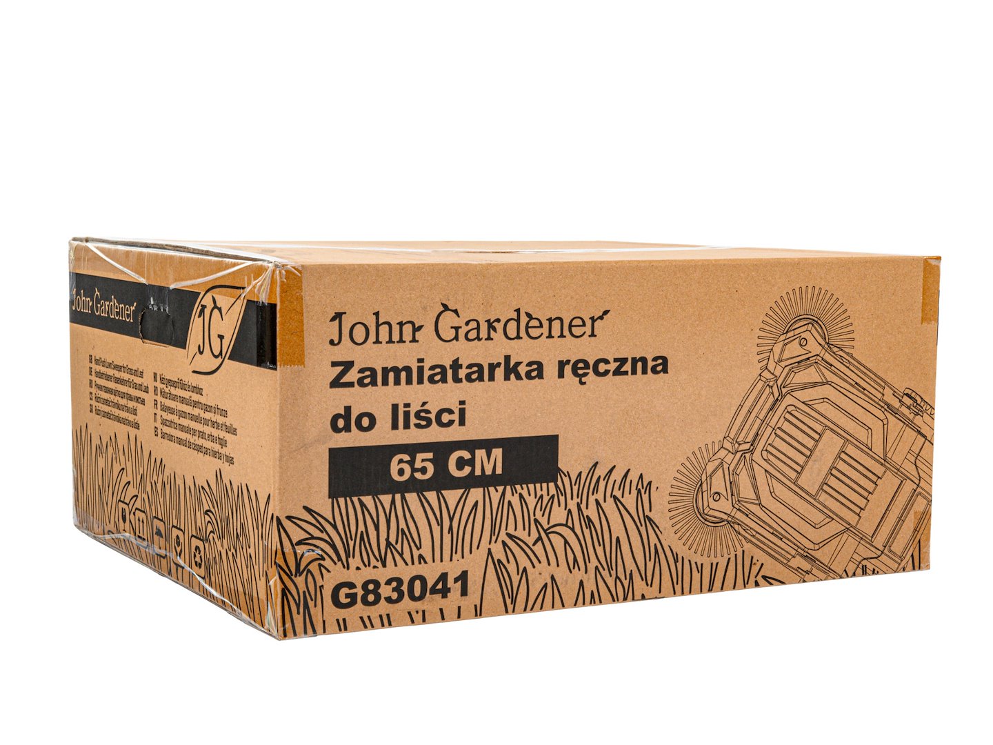 Masina de maturat manuala, 65 cm, John Gardener G83041