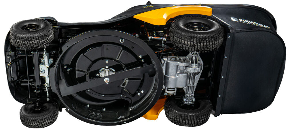 Tractoras de tuns iarba PM-OTS-6HPM, 660 mm, 150 l, Powermat PM1590
