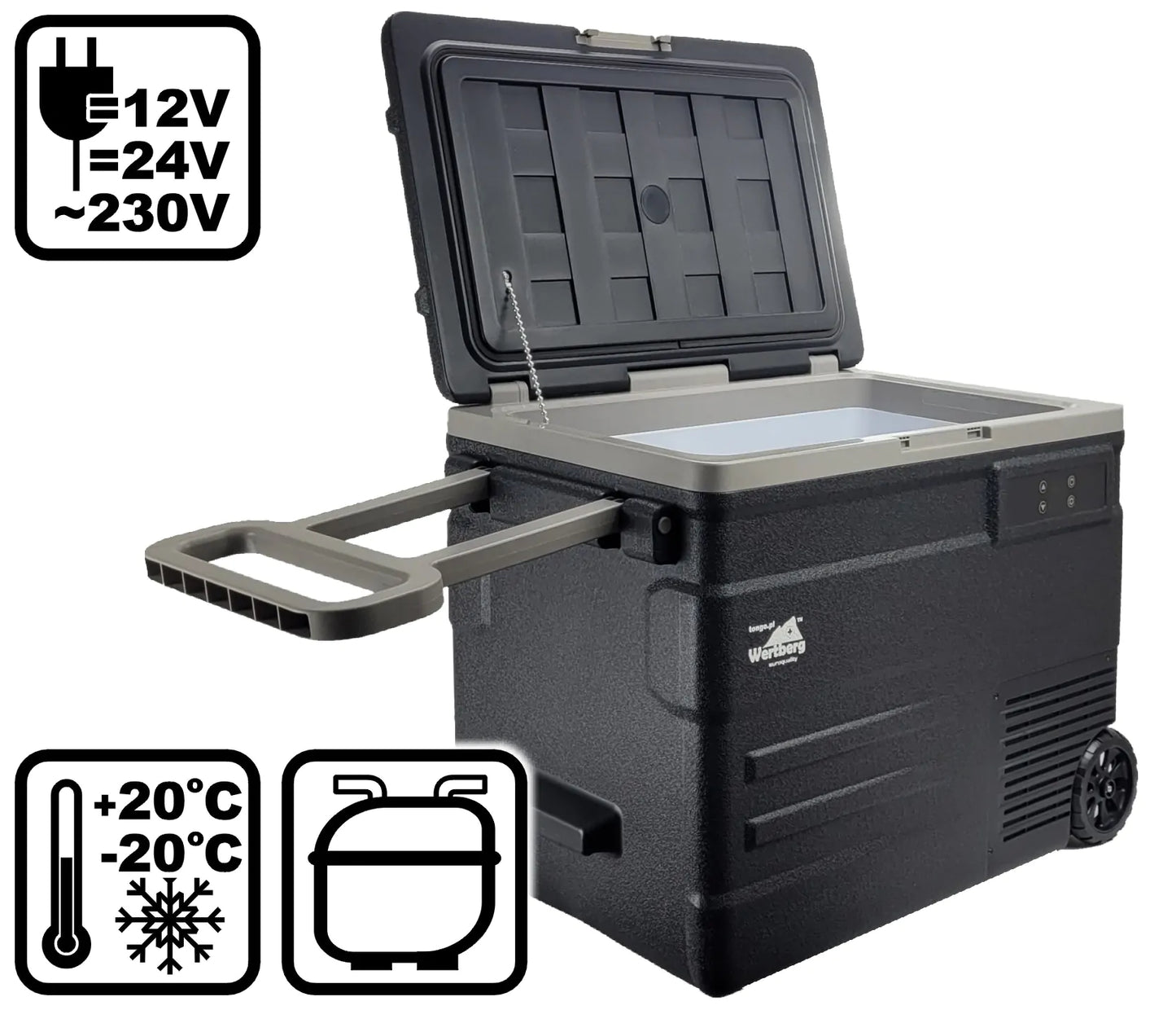 Lada frigorifica portabila cu compresor Werberg LT 7.55 BT, Harder HD0113