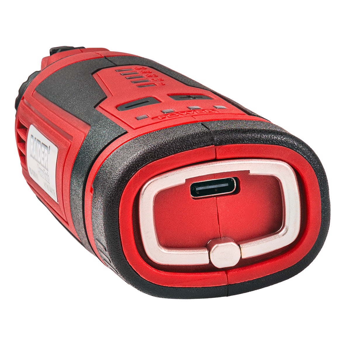 Set mini polizor drept RD-CMG16 8 V 2 Ah 127 accesorii, Raider 044116