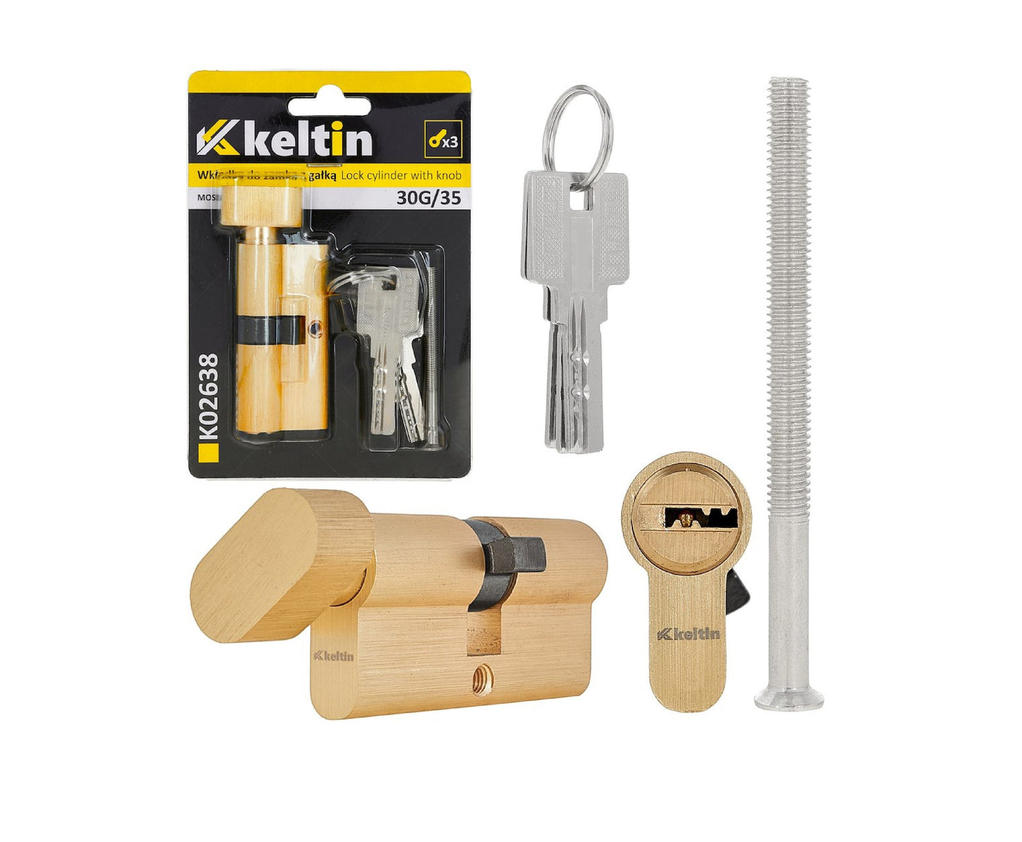 Butuc aluminiu, 30g/35, Keltin K02638