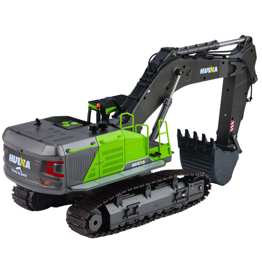 Utilaj de constructie de jucarie Huina R/C, 1:14, verde, Lean 14018