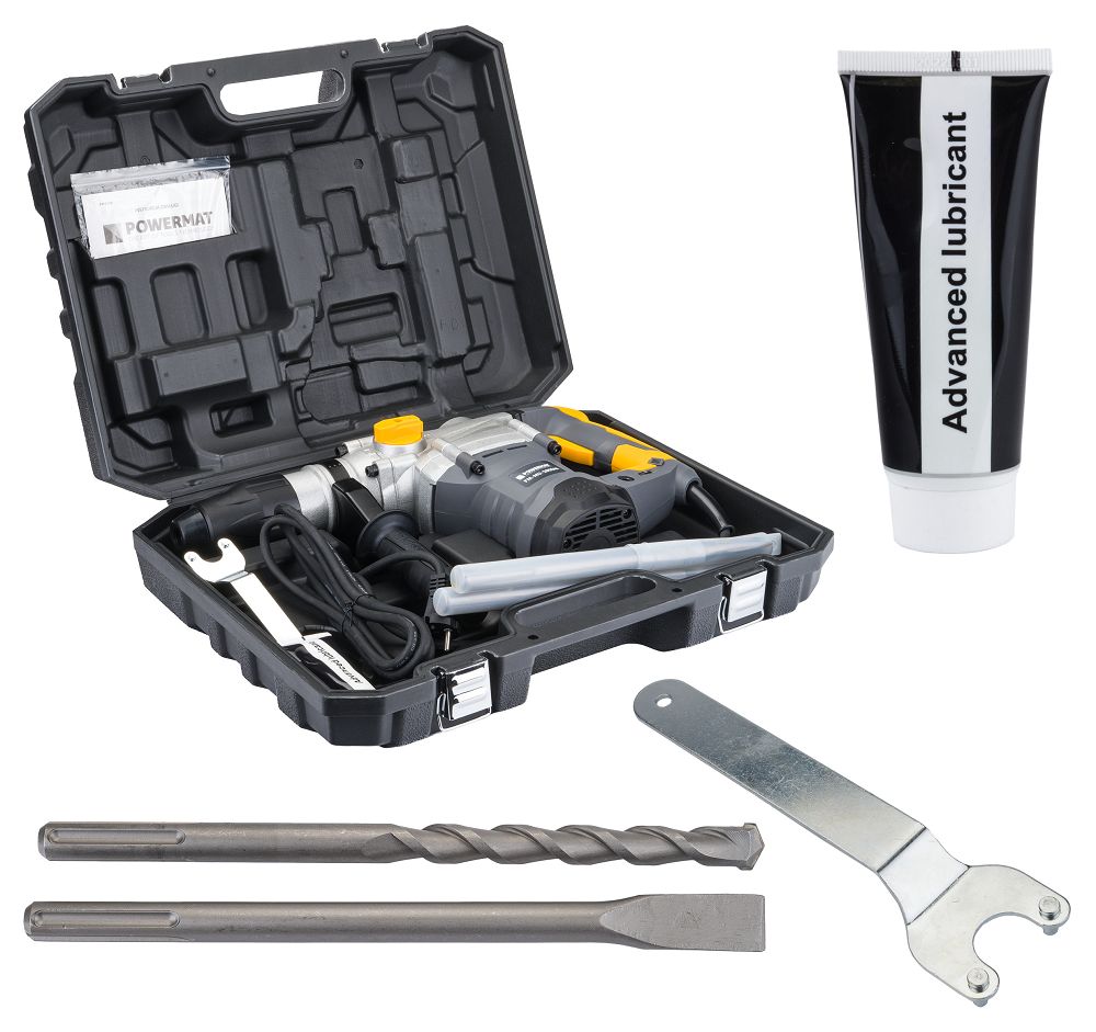 Ciocan rotopercutor PM-MU-2800M, prindere SDS Max, 2800 W, Powermat PM1178
