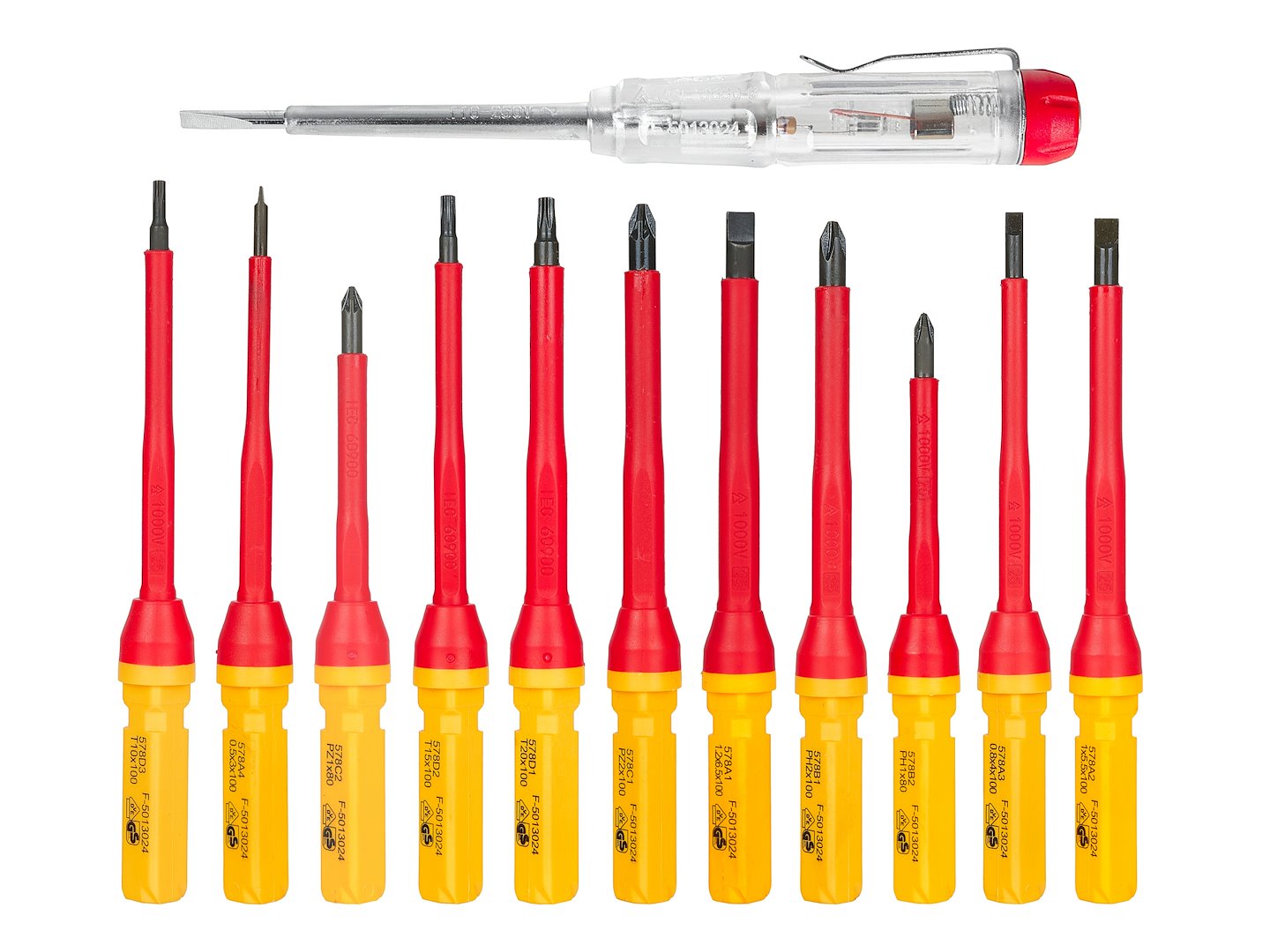 Set surubelnite izolate VDE, 13 bucati, Tvardy T00915