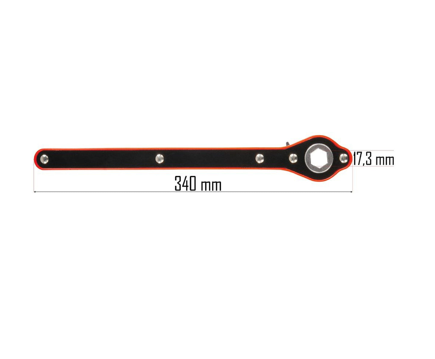 Cheie inelara cu clichet PM-PTR-2500TG, Powermat PM1611