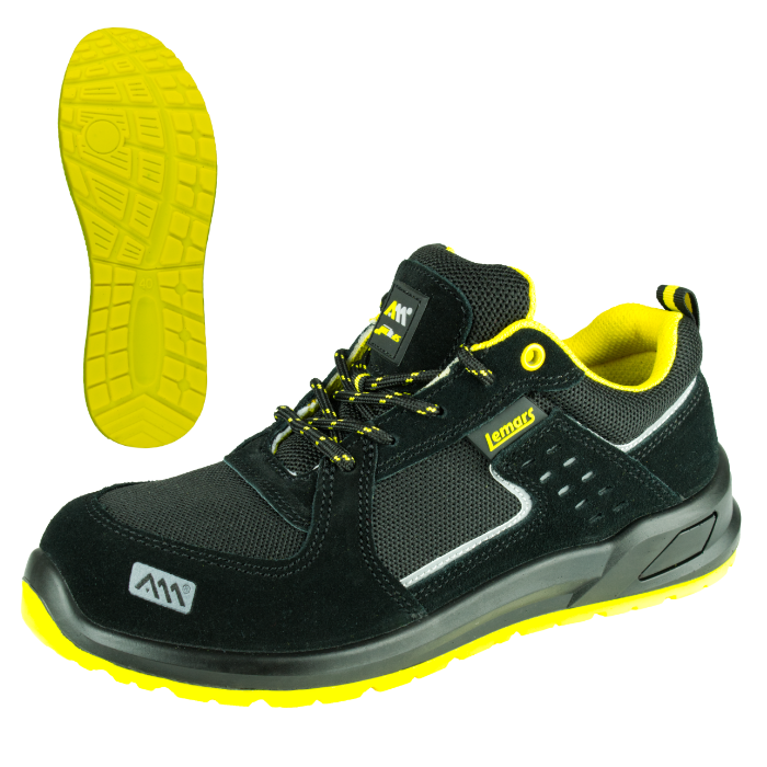 Pantofi de protectia cu bombeu metalic Lemars BPZ S1, marimea 43, Artmas ART004013