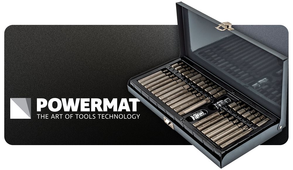 Set biti de impact PM-ZB-40T, 40 bucati, Powermat PM1475