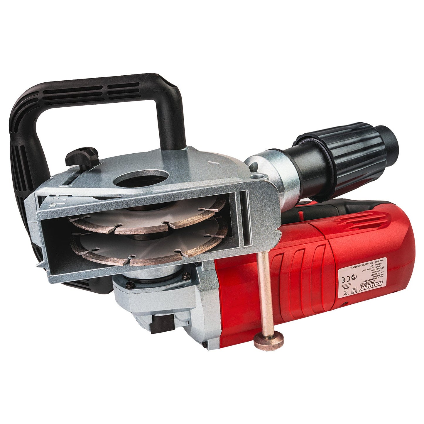 Masina de frezat caneluri 1.35 kW 125 mm 0-30 mm, Raider 020904