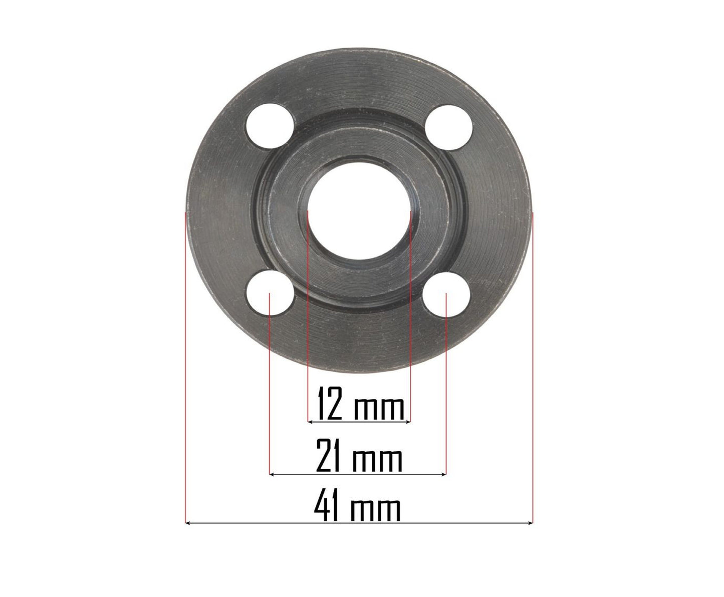 Piulita si saiba pentru polizor unghiular, Red Technic RTSZK0013-NAP