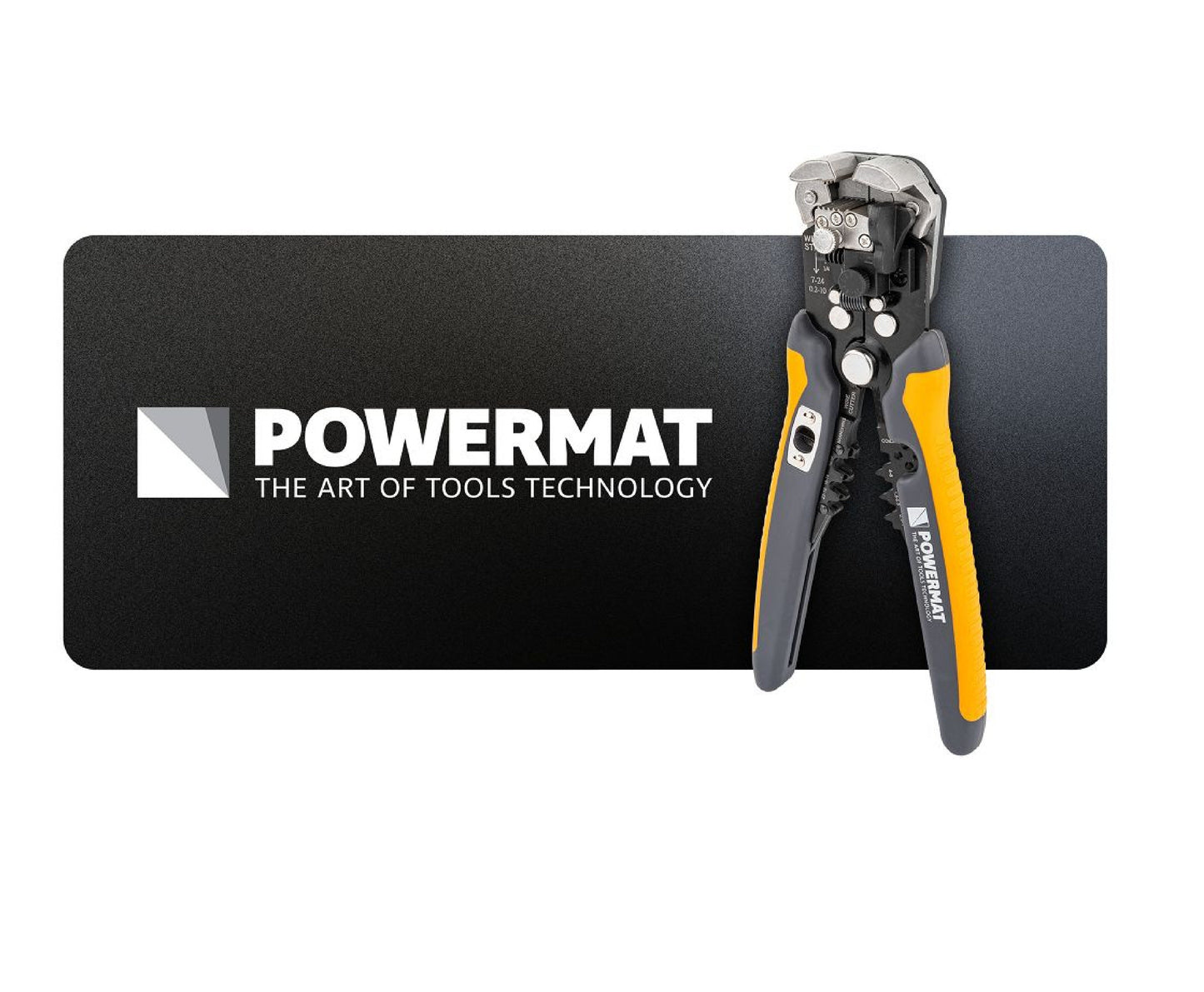 Cleste sertizare si dezizolare cabluri PM-SI-2T, 0.05-10 mm², 210 mm, Powermat PM1438