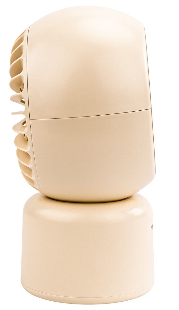 Mini ventilator de birou Velano, capacitate baterie 3600 mAh, Powermat VELWEBS0010