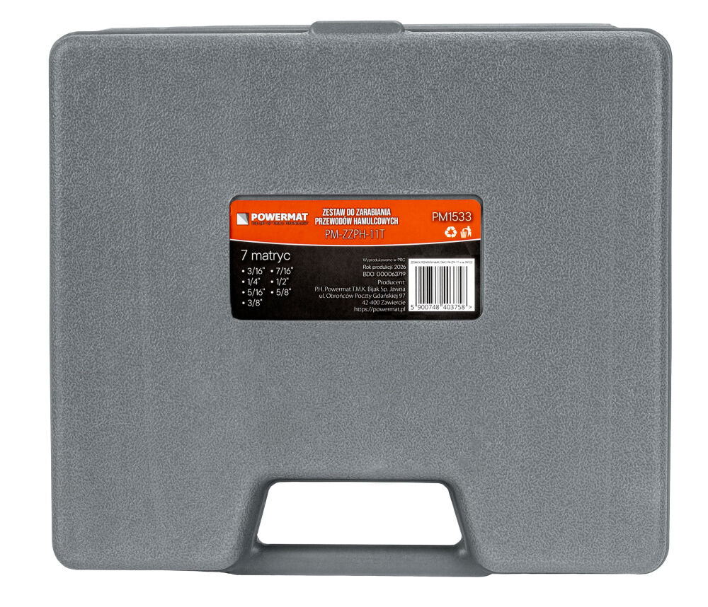 Kit fixare furtun frana PM-ZZPH-11T, 11 bucati, Powermat PM1533