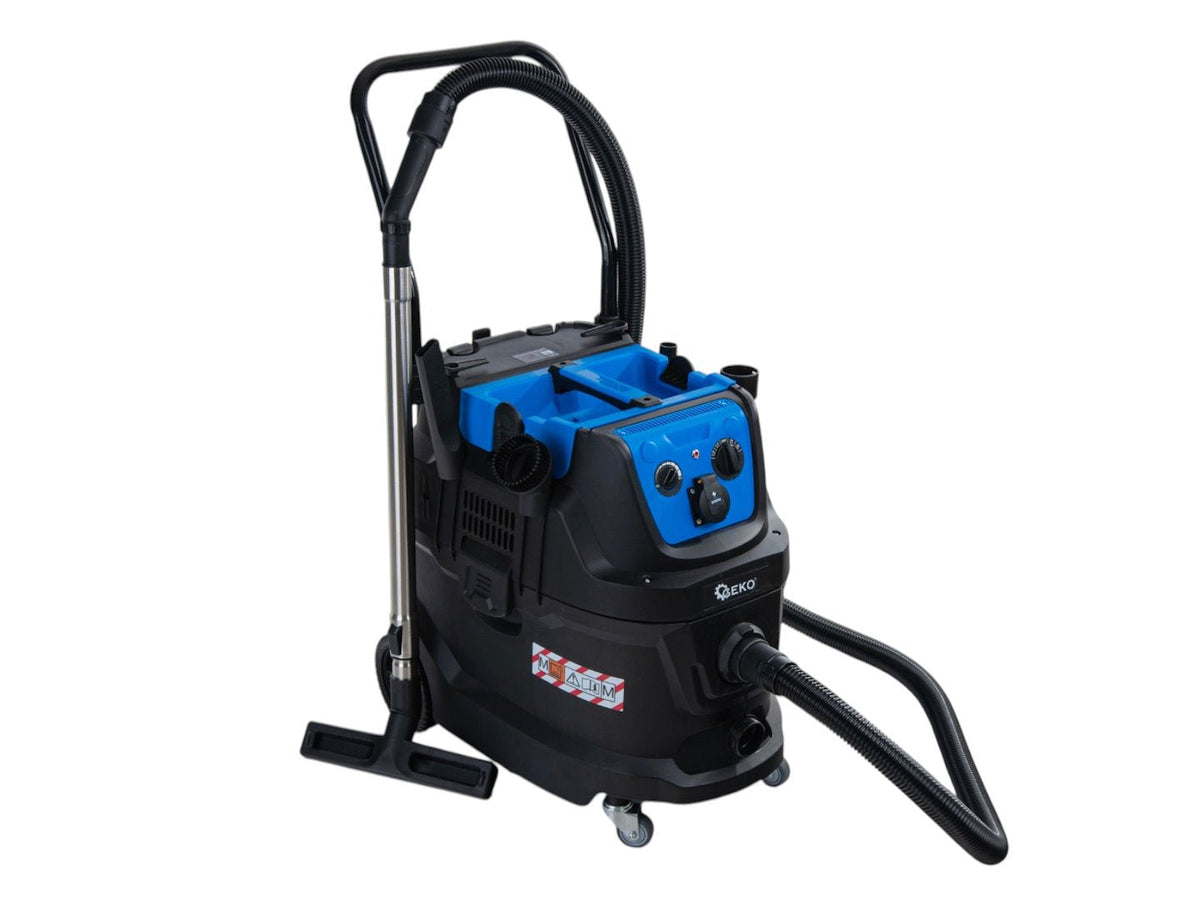 Aspirator industrial pentru gips, 1600 W, curatare automata a filtrului, rezervor 40 l, Geko G81083