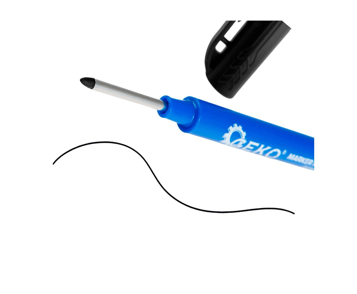 Set markere permanente pentru gaurire, 30 mm, 24 bucati, Geko G29019A