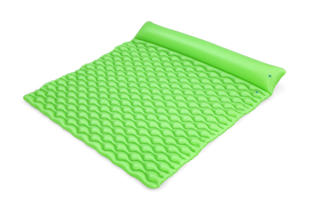 Saltea de plaja gonflabila, 213 x 170 x 21 cm, PVC, verde, Bestway 21675